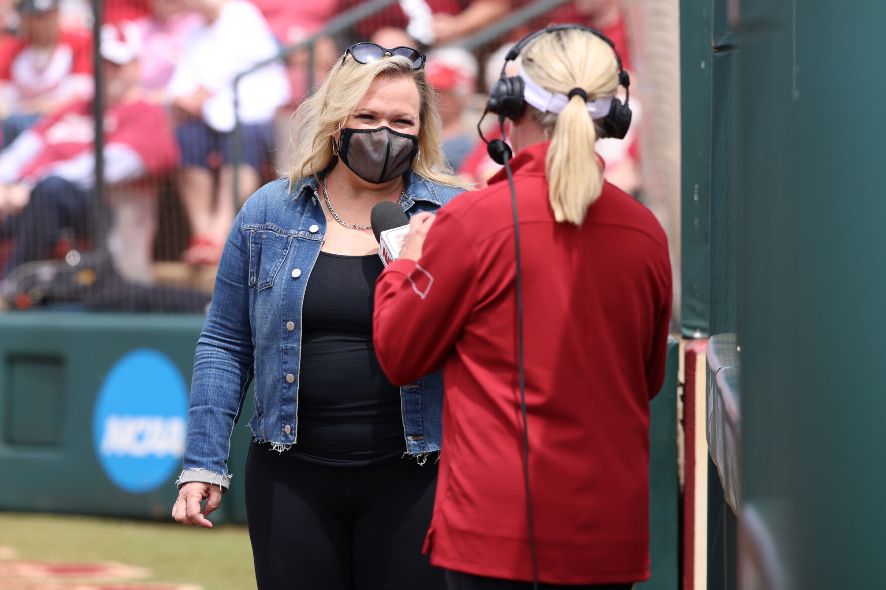 Holly Rowe and Patty Gasso